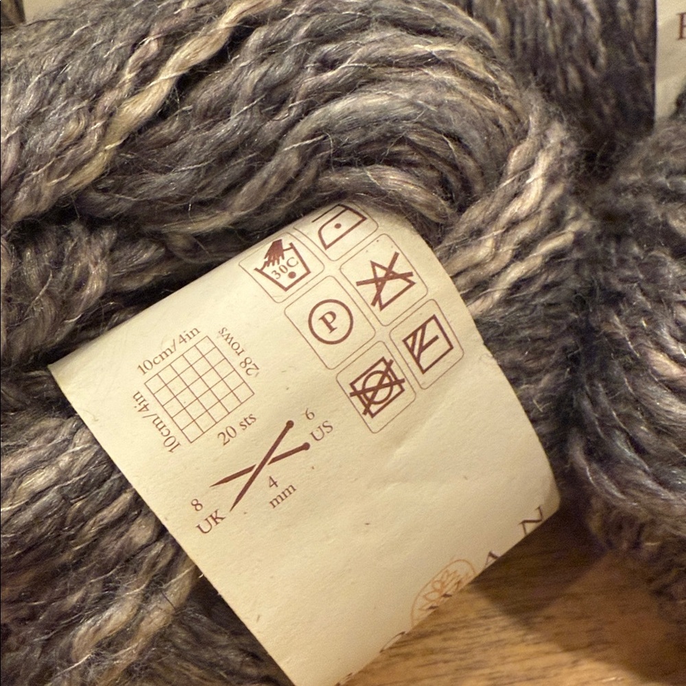 ROWAN Silkystones Toussah Silk and Linen Yarn 6 balls - Picture 5 of 5